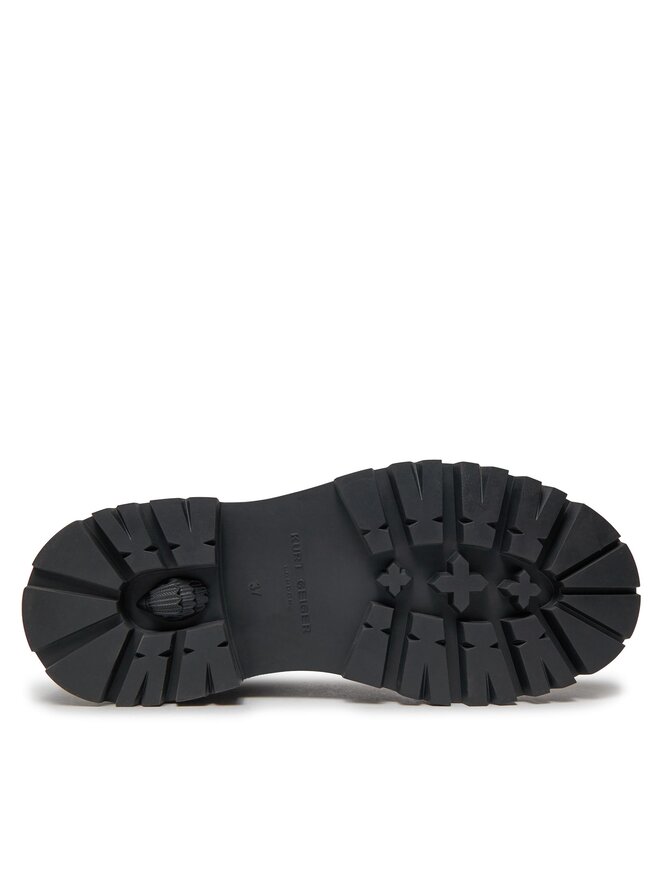Kurt Geiger Ботуши Kurt Geiger 225-Shoreditch Otk Chunky 655100109 Черен