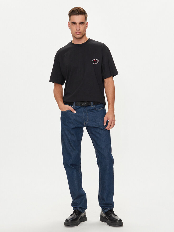 HUGO HUGO Camiseta Dimonade 50518963 Negro Relaxed Fit