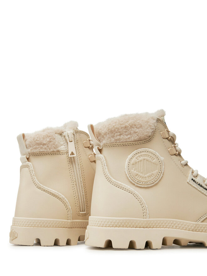 Palladium Schnürstiefeletten Palladium Pampa Hi Snow Warm 94380-175-M Weiß