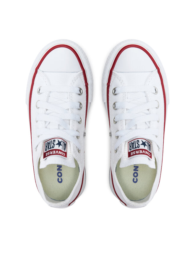 Converse Plátěnky Converse Chuck Taylor All Star Eva Lift Canvas Platform 372862C Bílá