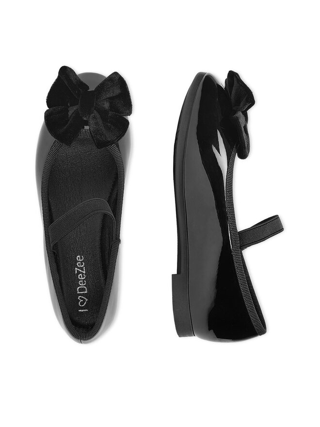 DeeZee Балеринки DeeZee CEO-CM220831-31(III)DZ Черен