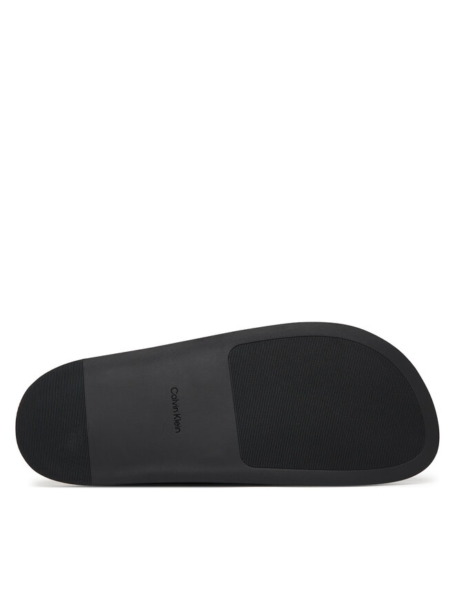 Calvin Klein Pantoletten Calvin Klein City Sandal Buckle Lth HW0HW02885 Schwarz