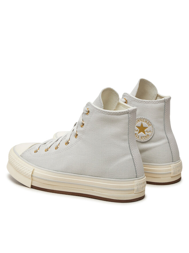 Converse Plátěnky Converse Chuck Taylor All Star Eva Lift Platform Tonal Canvas A10382C Šedá