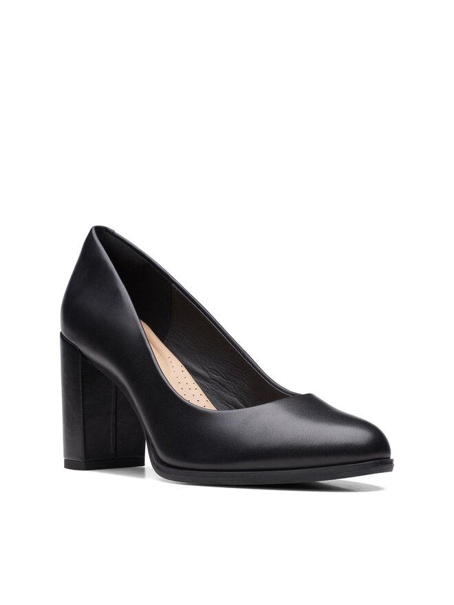 Clarks Czółenka Clarks Freva85 26170968 Czarny