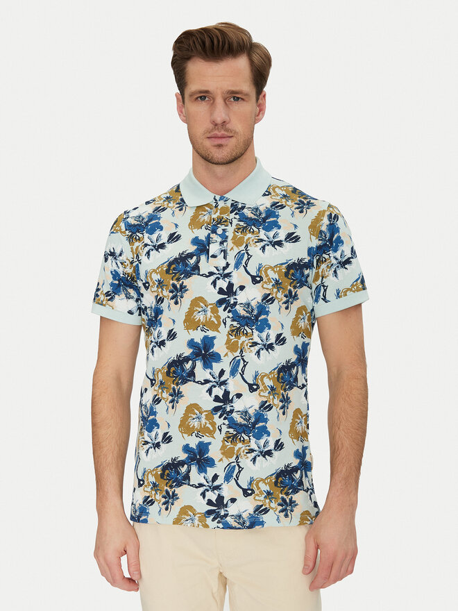 Blend Blend Poloshirt 20718253 Blau Regular Fit
