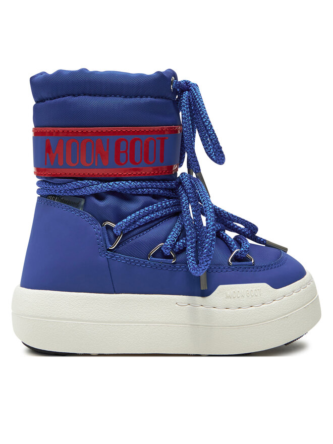 Bottes de neige Moon Boot Junior Park Boot 80D3440020 Bleu chaussures