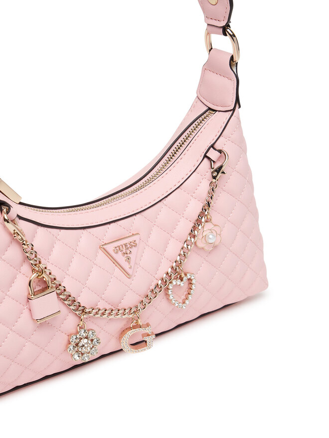 Guess Сумка Guess Everlee HWEG86 79180 Рожевий