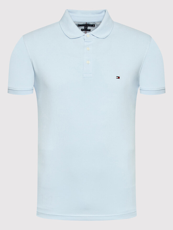 Tommy Hilfiger Tommy Hilfiger Pólóing MW0MW17771 Kék Slim Fit