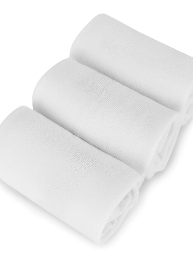 Sprandi Sada 3 párů nízkých ponožek unisex Sprandi 0UB-004-AW24 (3-PACK) Bílá