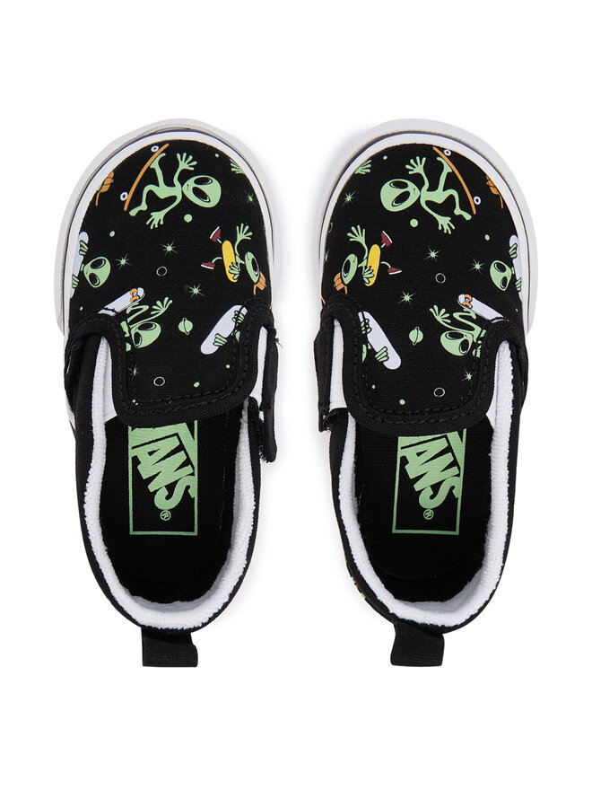 Vans Sneakers aus Stoff Vans Slip-On V VN000D0SYJ71 Schwarz