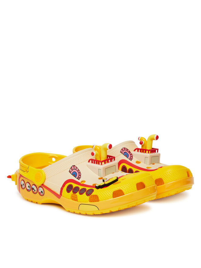 Crocs Шльопанці Crocs Beatles Ylw Sb Cls Clg 210893 Кольоровий