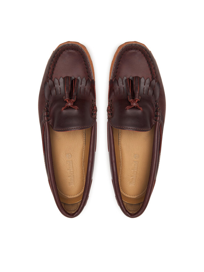 Timberland Slipper Timberland Authentic Kiltie Loafer TB0A2Q21EIW1 Dunkelrot