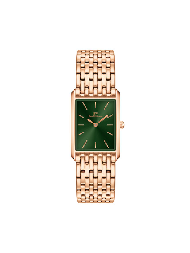 Daniel Wellington Zegarek Daniel Wellington Bound 9-Link Emerald DW00100704 Złoty