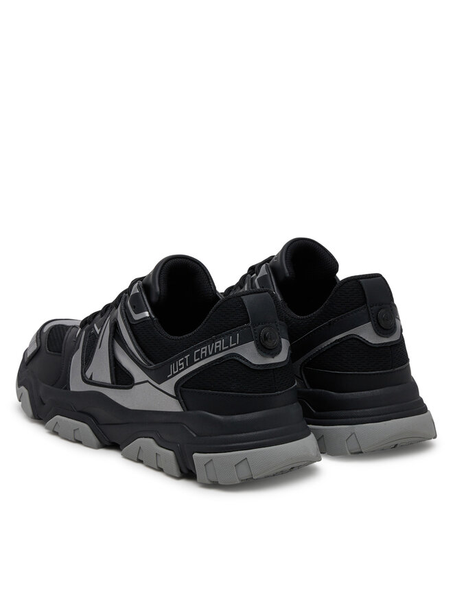 Just Cavalli Sneakersy Just Cavalli 78QA3SH6 ZSC49 Černá