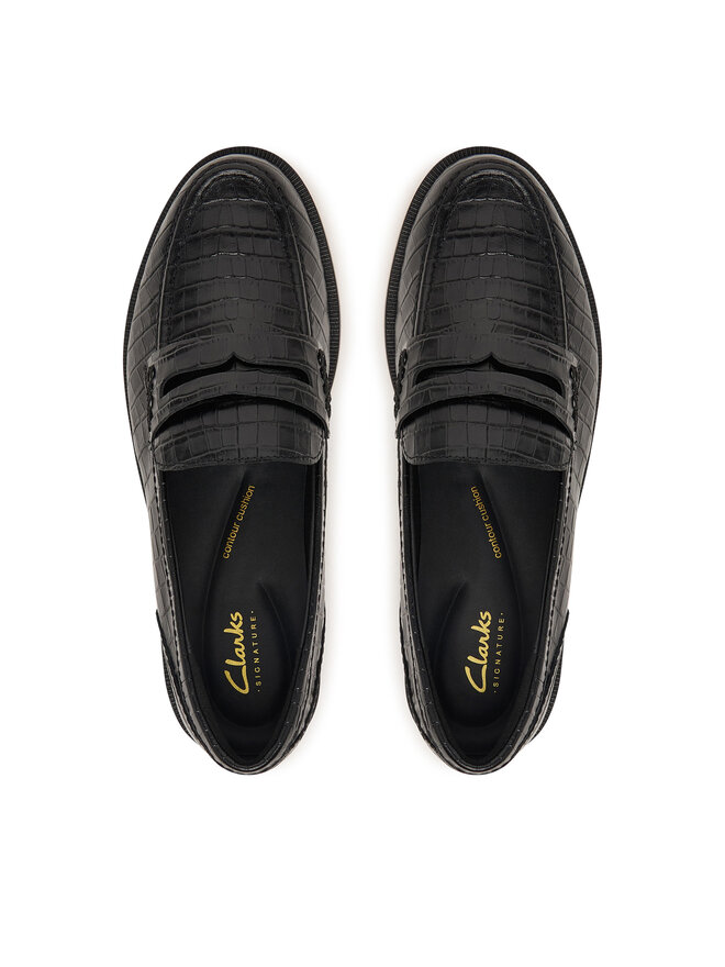 Clarks Halbschuhe Clarks Straven2 Penny 26320277 Schwarz