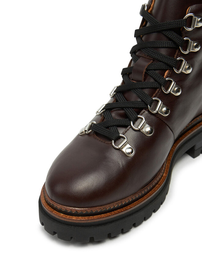 Weekend Max Mara Schnürstiefeletten Weekend Max Mara 2425796115600 Braun