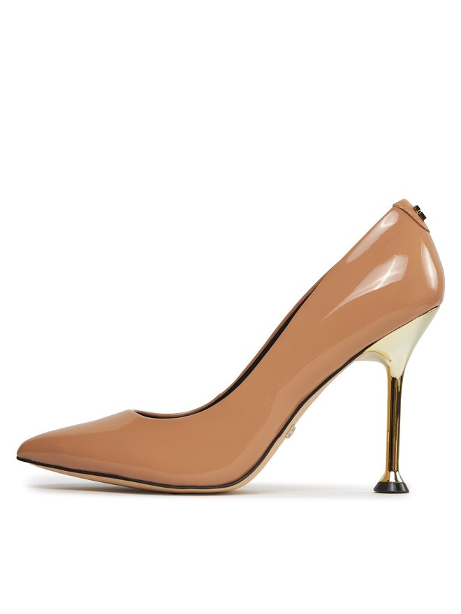 Guess Szpilki Guess Tracker FLPTRK PAT08 Beżowy