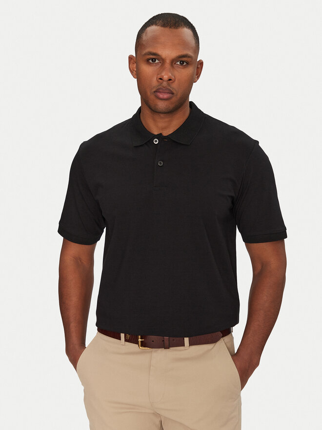 Jack&Jones Jack&Jones Poloshirt Jaxon 12268227 Schwarz Regular Fit