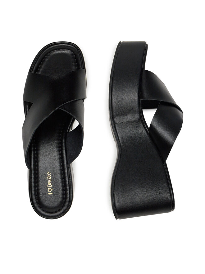 DeeZee Papucs DeeZee F22067-4 Fekete