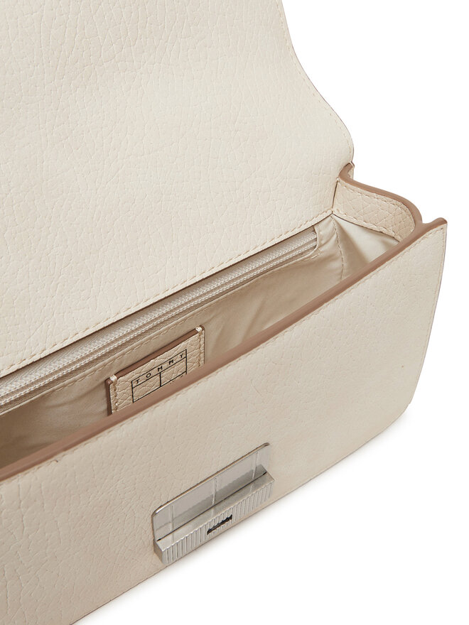 Tommy Jeans Handtasche Tommy Jeans Tjw Crush Crossover AW0AW17529 Creme