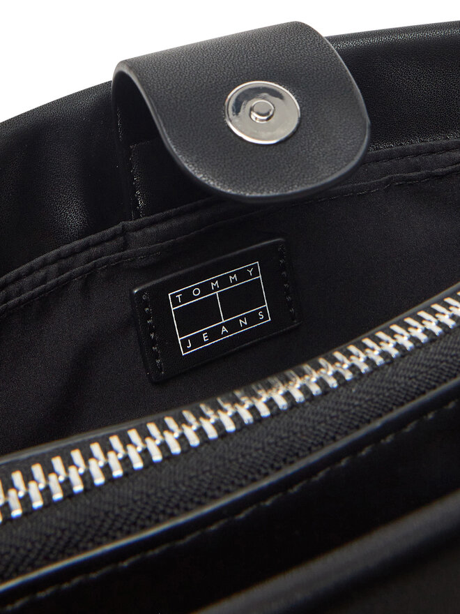 Tommy Jeans Τσάντα Tommy Jeans Tjw American Cool Shoulder Bag AW0AW17295 Μαύρο