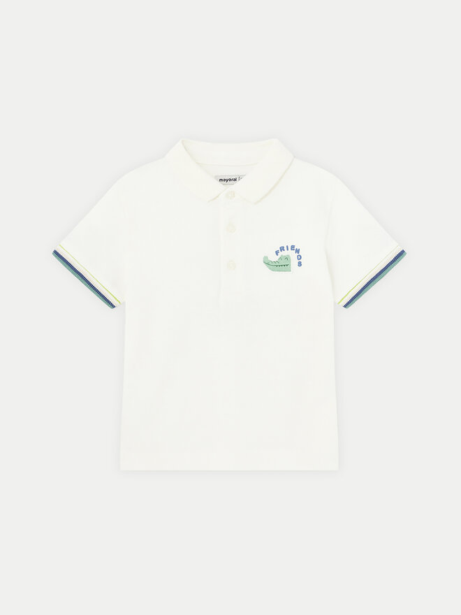 Mayoral Mayoral Poloshirt 1106 Weiß Regular Fit
