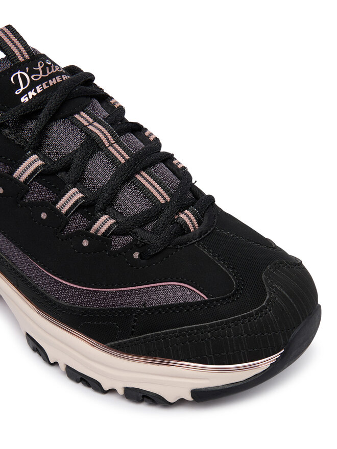 Skechers Sneakers Skechers D'Lites 150873/BKRG Schwarz