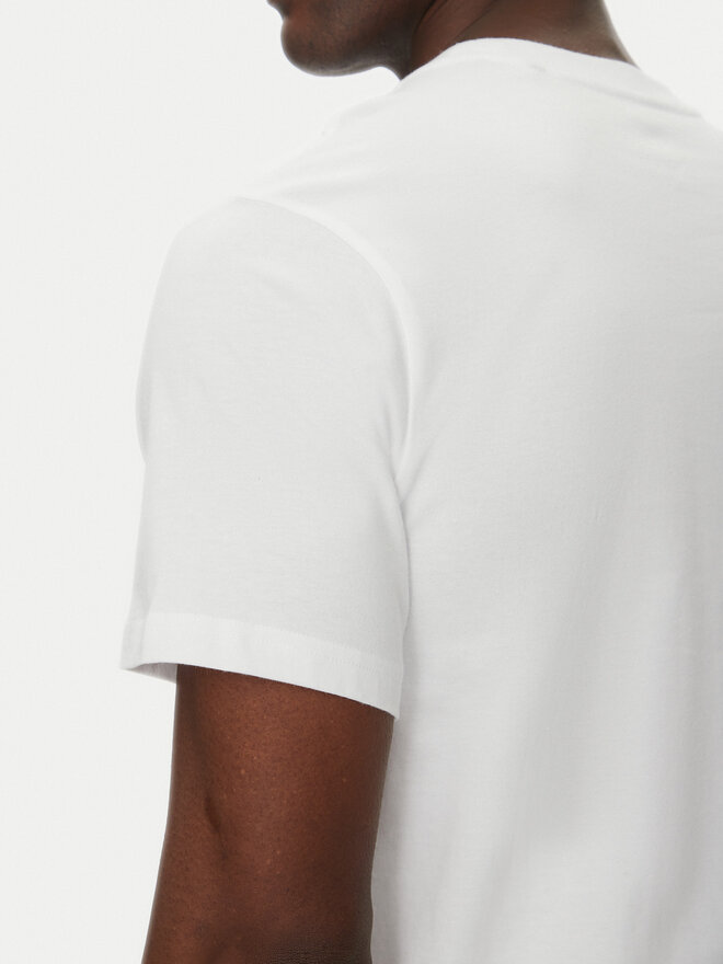 Element Element Camiseta ELYKT00168 Blanco Regular Fit