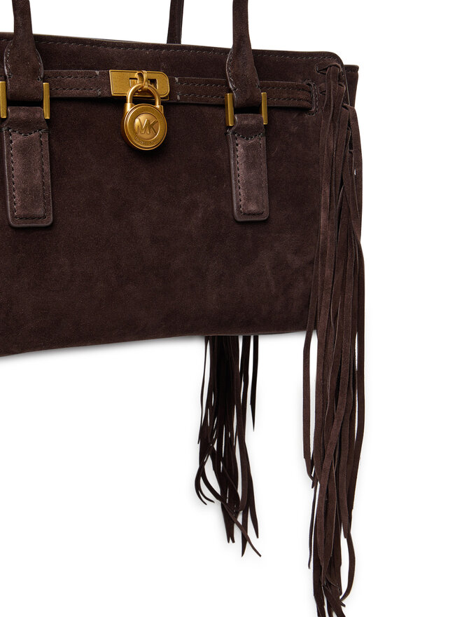 MICHAEL Michael Kors Ročna torba MICHAEL Michael Kors Hamilton Moderne 30F5ANXT0S Rjava