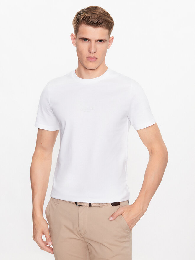 Guess Guess Marškinėliai M2YI72 I3Z14 Balta Slim Fit