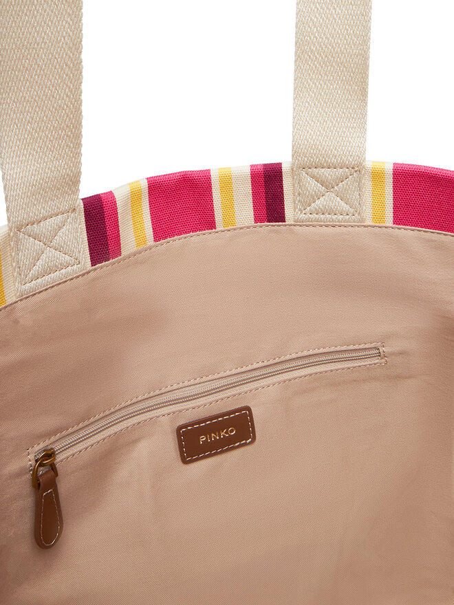 PINKO Handtasche PINKO Shopping Bag Extra PE 25 PLTT 104754 A2G5 Rosa