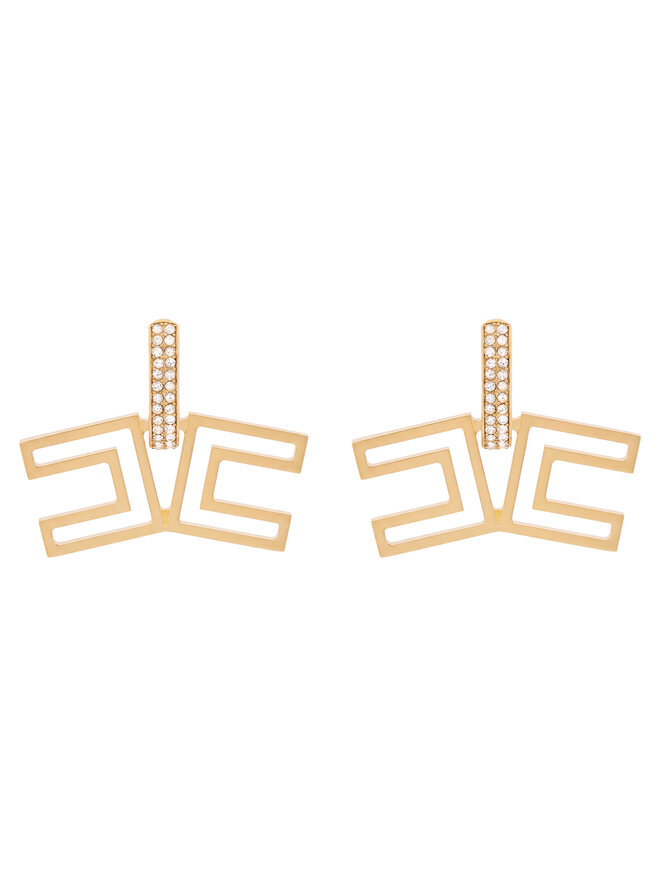 Elisabetta Franchi Сережки Elisabetta Franchi OR-31A-61E2-V240 Золотий