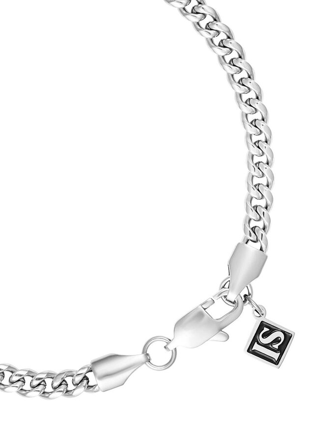 ICED STUFF Bransoletka ICED STUFF Miami Cuban Link Białe złoto