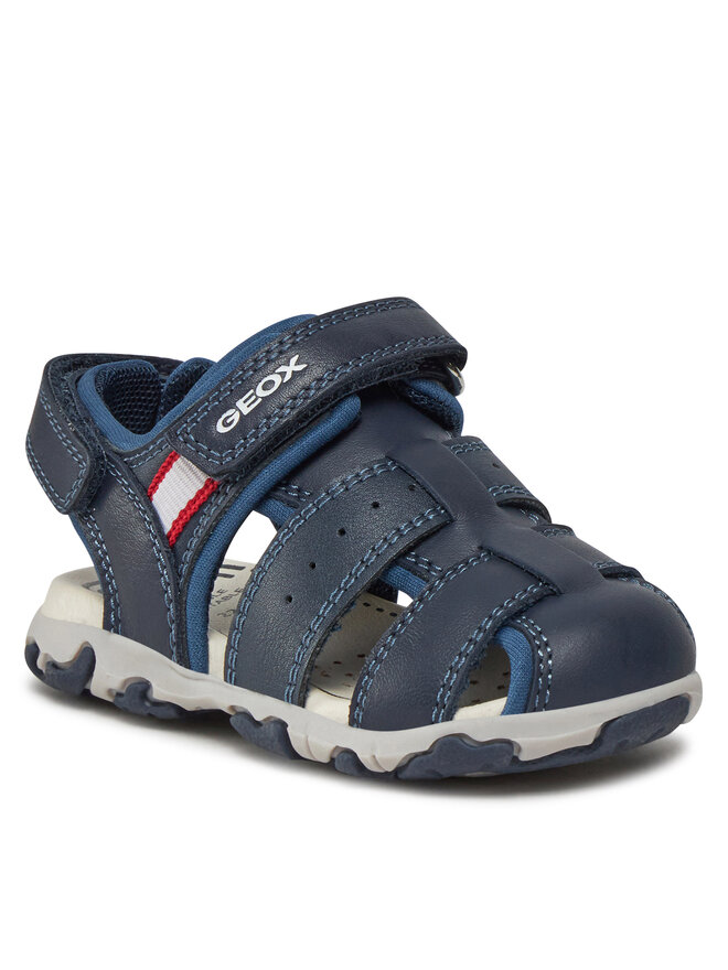 Geox Sandale Geox B Sandal Flaffee Boy B4559B 08515 C4002 M Tamnoplava