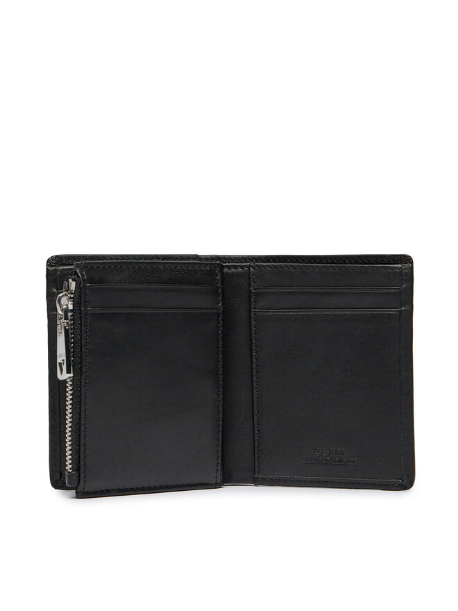 Guess Portafoglio grande da uomo Guess New Boston Slg SMNEBR LEA46 Nero