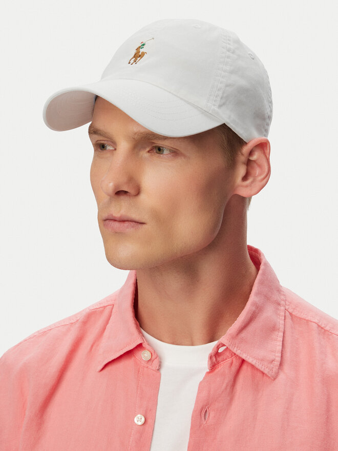 Polo Ralph Lauren Бейсболка Polo Ralph Lauren 710834737019 Білий