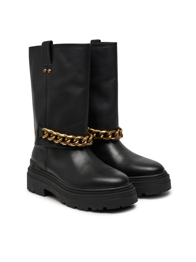 PINKO Боти PINKO Mia 12 SD0145P001 Черен