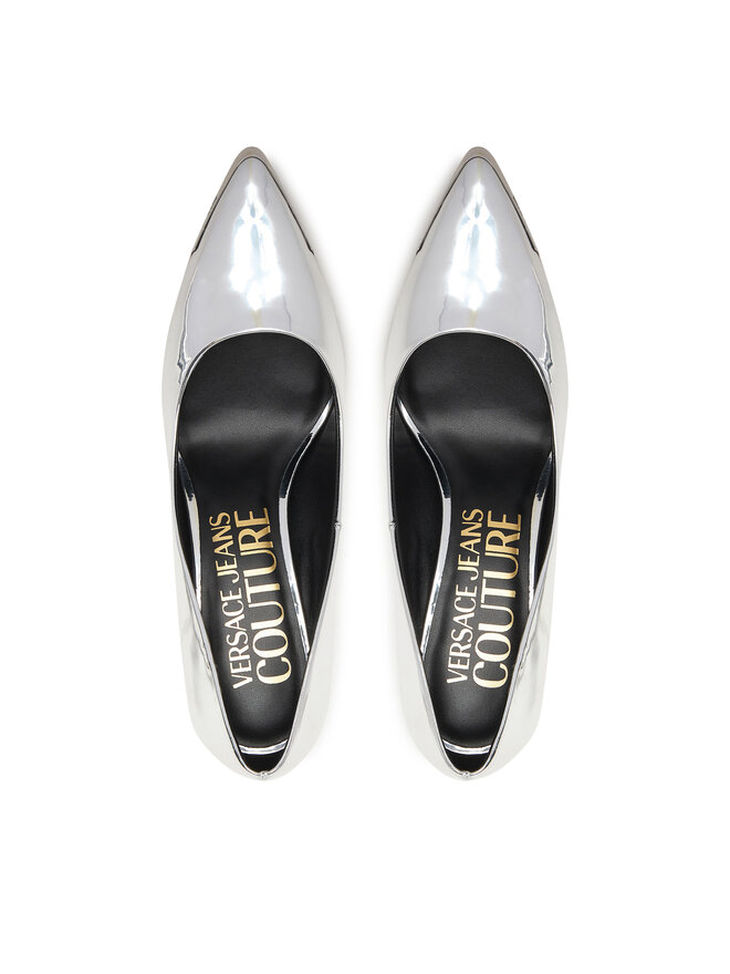 Versace Jeans Couture Туфлі на шпильці Versace Jeans Couture 80VA3S50 ZS406 900 Срібний