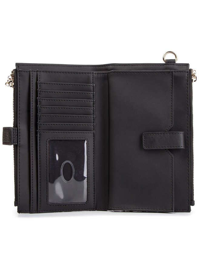 Guess Geldbörse Guess Uptown Chic (VG) Slg SWVG73 01570 Schwarz