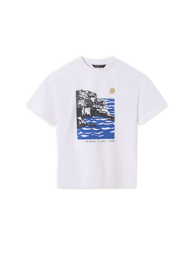 Mayoral Mayoral Camiseta 6006 Blanco Regular Fit