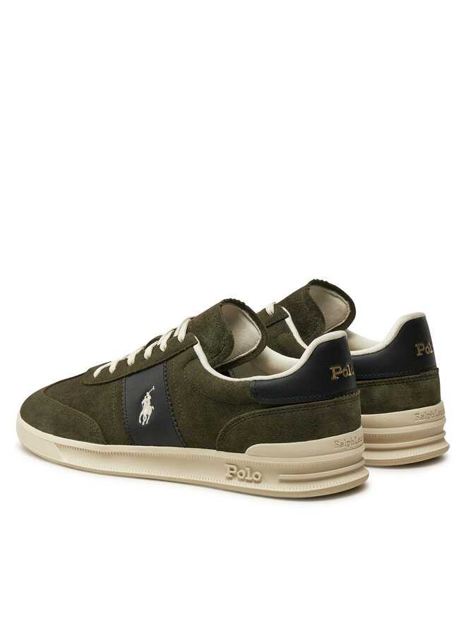Polo Ralph Lauren Sneakersy Polo Ralph Lauren Hrt Aera PP 809956120001 Zelená