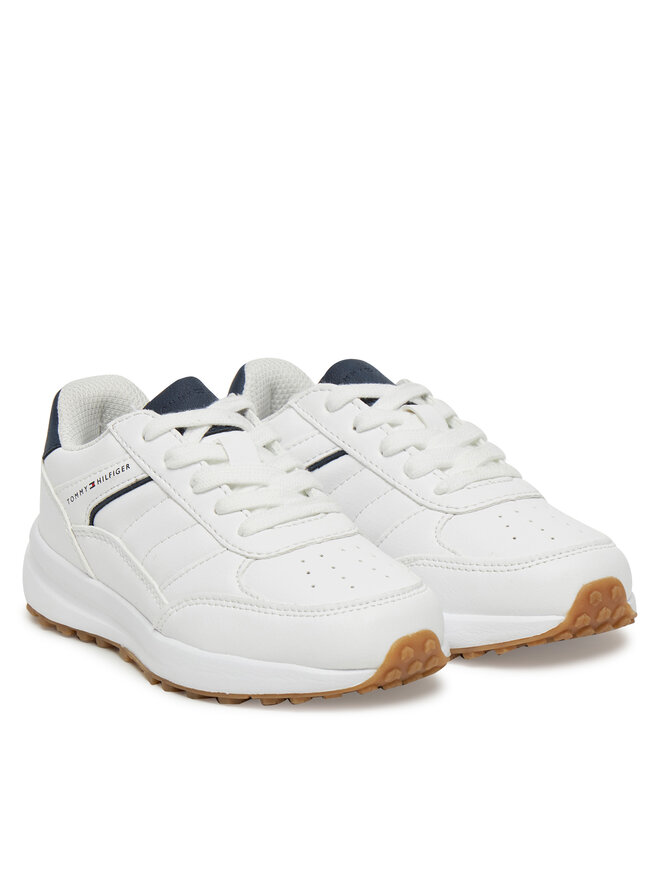 Tommy Hilfiger Sneakersy Tommy Hilfiger T3X9-33873-1355 M Biały
