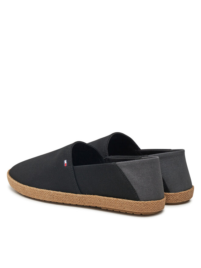 Tommy Hilfiger Espadryle Tommy Hilfiger FM0FM05353 Czarny