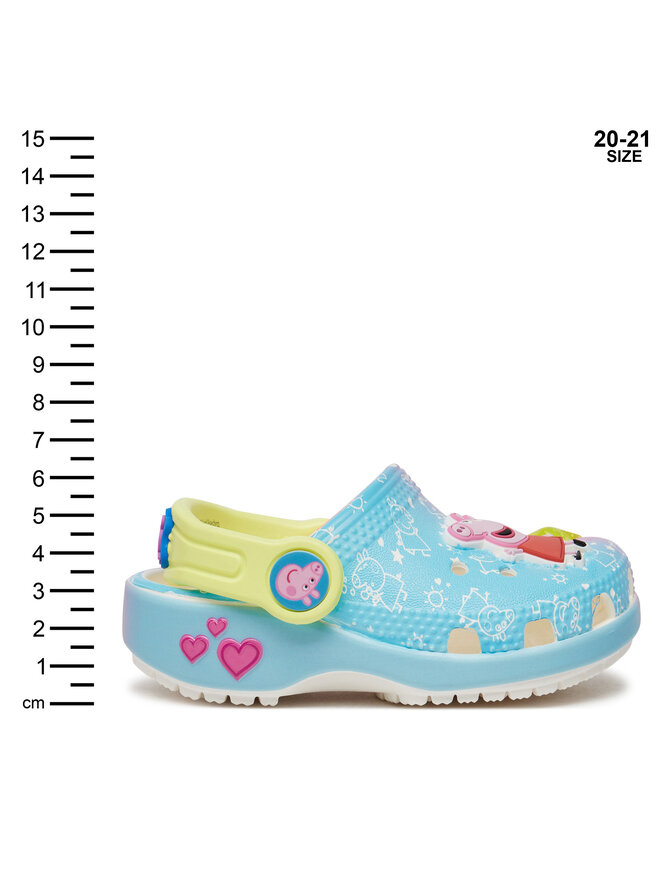 Crocs Pantoletten Crocs Classic Peppa Pig Clog T 210476 Weiß