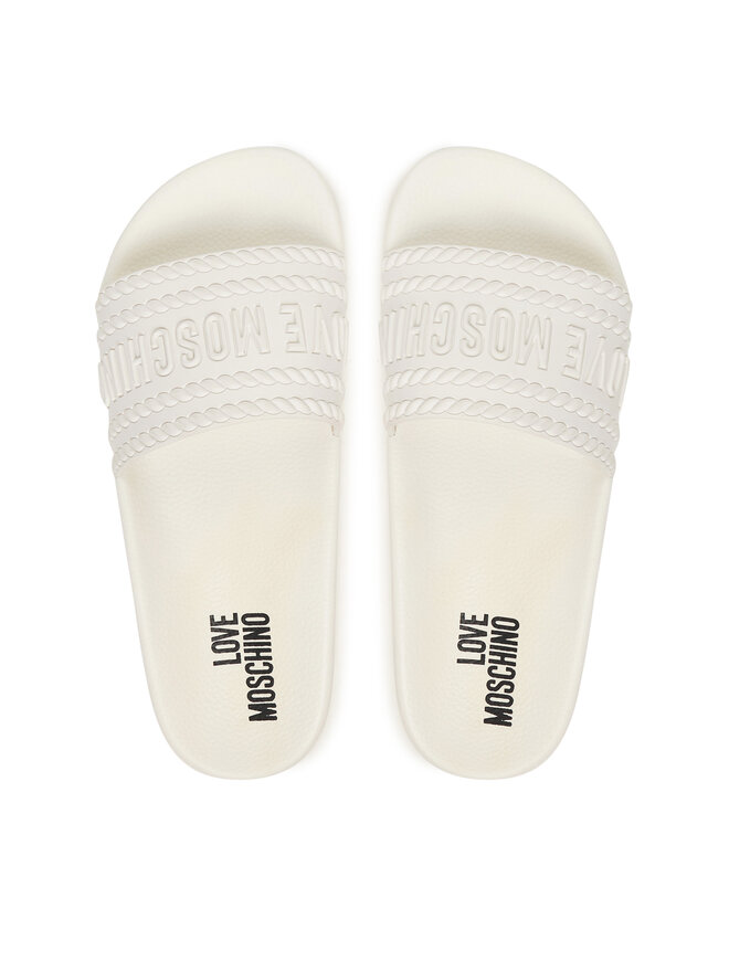 LOVE MOSCHINO Шльопанці LOVE MOSCHINO JA28342G0OI22100 Білий
