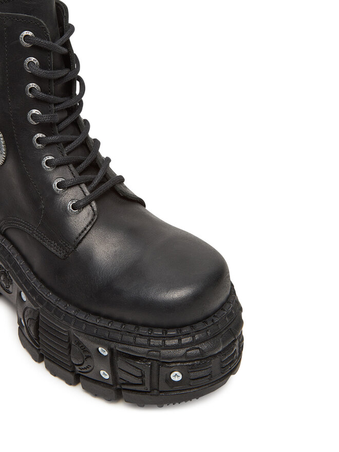 NEW ROCK Stiefeletten NEW ROCK M-OVERZTANK001-C1 Schwarz