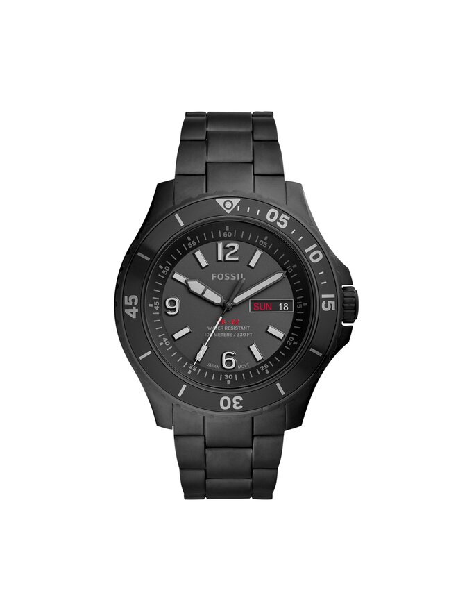 Fossil Uhr Fossil FB-02 FS5688 Schwarz