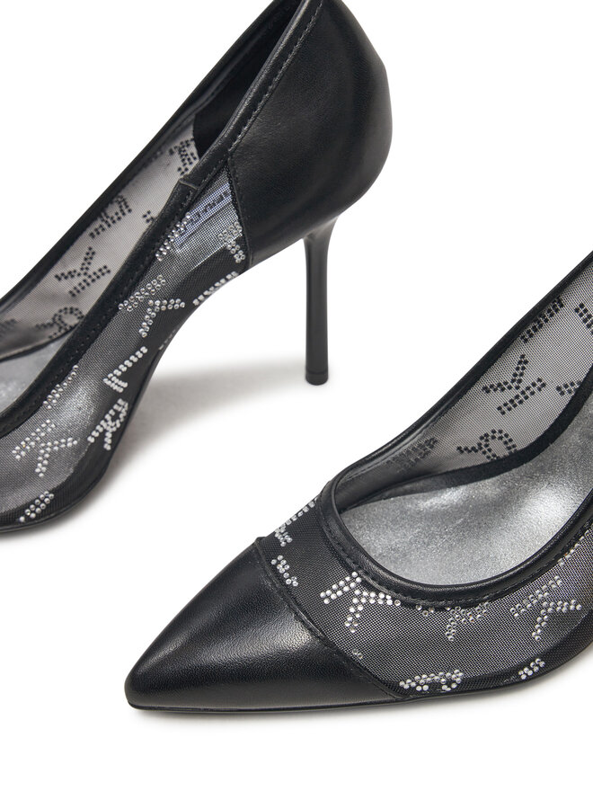 KARL LAGERFELD Pantofi cu toc subțire KARL LAGERFELD Sarabande KL30925A Negru