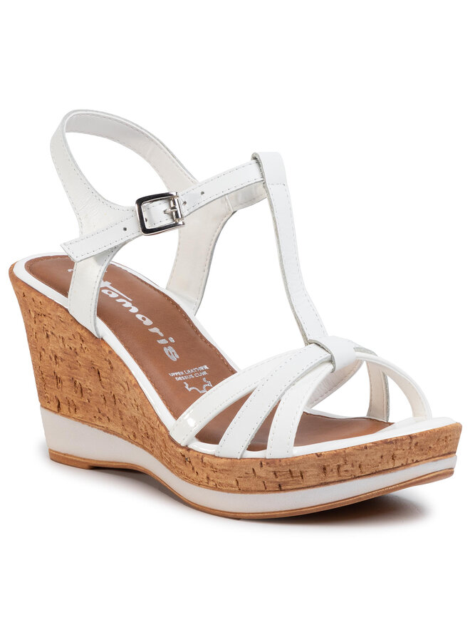 Tamaris Sandály Tamaris 1-28347-24 Bílá