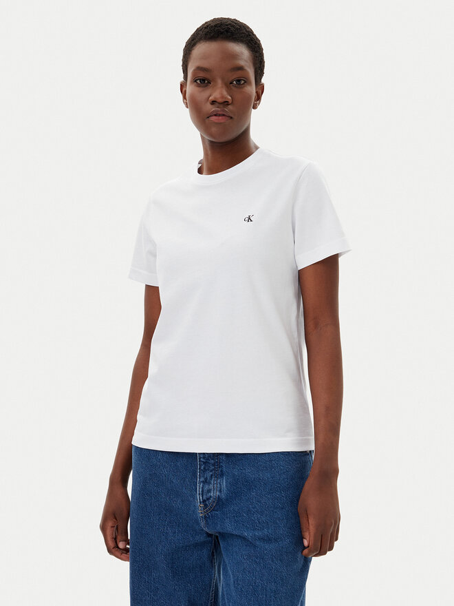 Calvin Klein Jeans Calvin Klein Jeans T-Shirt LV047B224G Λευκό Regular Fit
